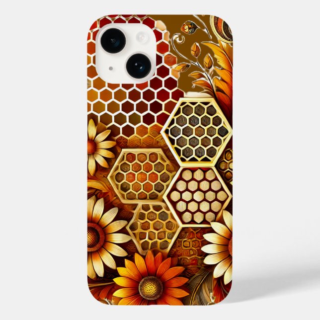 Beekeeping Design | iPhone 14 Case (Back)