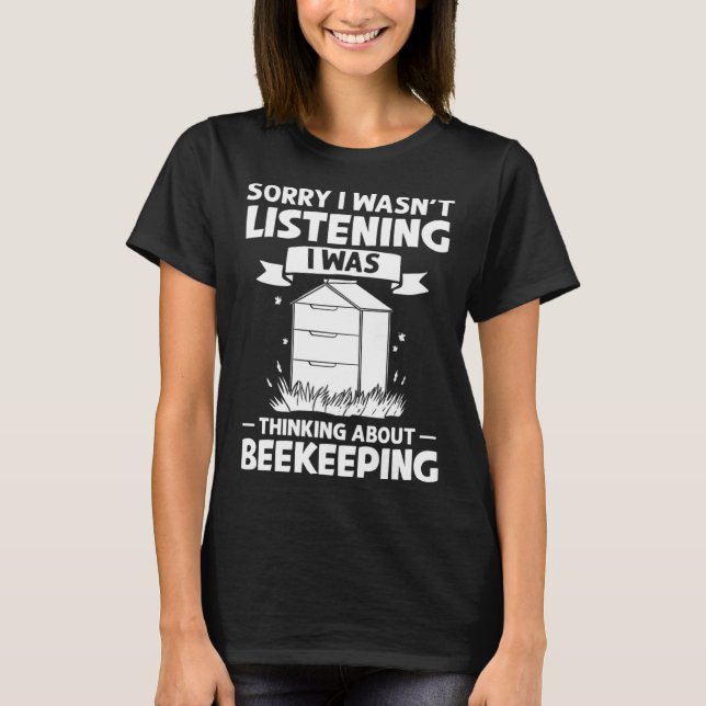 Beekeeping Honey Farmer Bees Beginner Beekeeper  1 T-Shirt (Front)