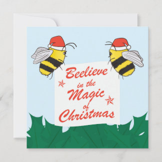 Beelieve In The Magic Of Christmas - Carte