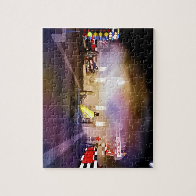 Beeline Dragway Tribute Jigsaw Puzzle (Vertical)