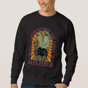 Beelzebub death occult satan devil gothic necro ba sweatshirt