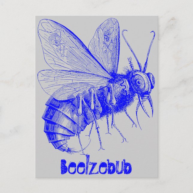 Beelzebub Postcard (Front)