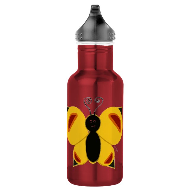 Beema the Butterfly 532 Ml Water Bottle (Right)