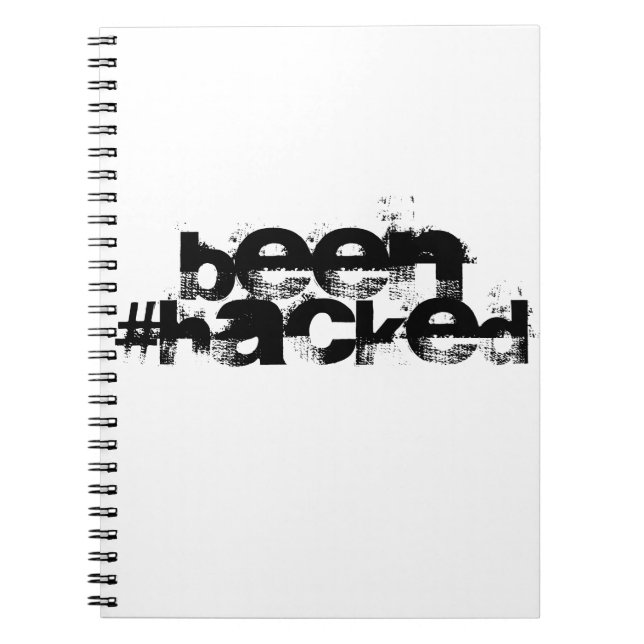 Been Hacked Notebook (Front)