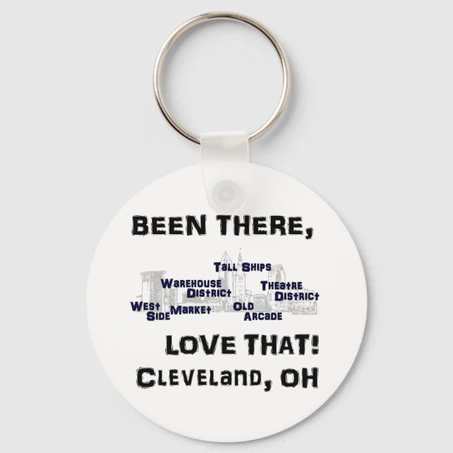 Been There, Love That Keychain (Front)
