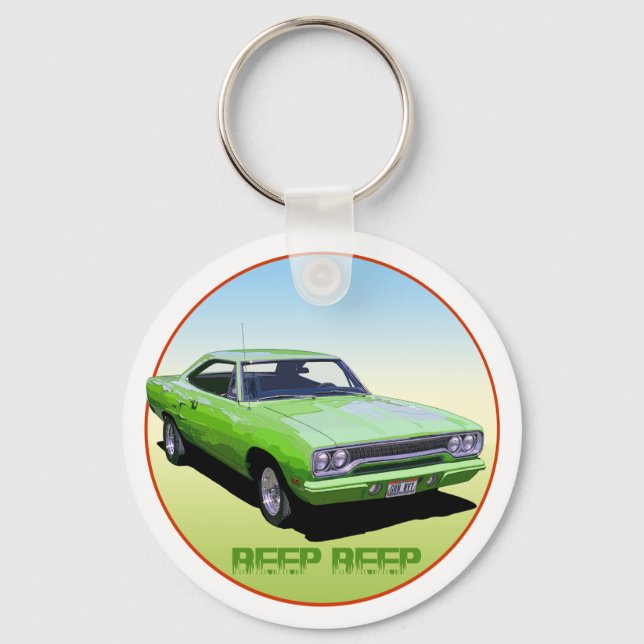 Beep-Beep Keychain (Front)
