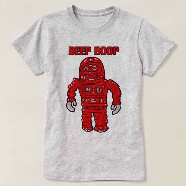 Beep Boop #2 T-Shirt (Design Front)