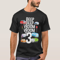 Beep Vroom I m 3 Trucks Cars Theme Birthday Gift 3