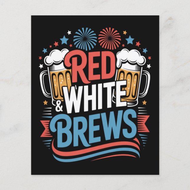 Beer 4th of July Flyer (Front)