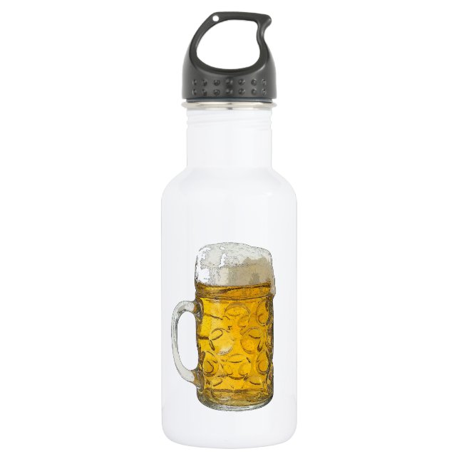 Beer 532 Ml Water Bottle (Front)