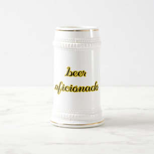Beer Aficionado Stein