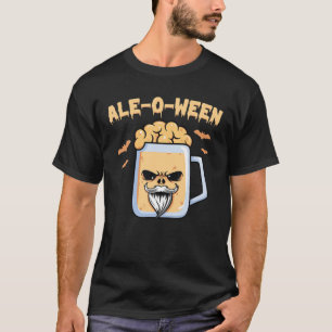 Beer - Ale-O-Ween - Halloween - Trick Or Treat - C T-Shirt