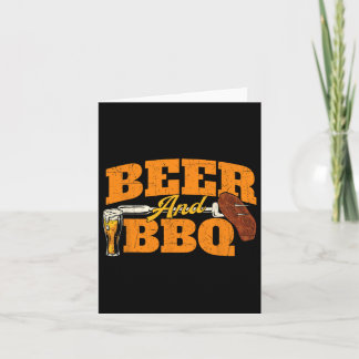 Beer And Bbq - Grilling Grill Pitmaster Byrbecue L Card