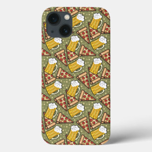 Beer and Pizza iPhone 13 Case