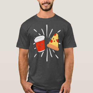 Beer And Pizza Cute Funny Best Friends Pizza 200 T-Shirt