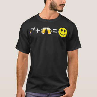 Beer Axe Throwing Happy Face Hatcher Lovers Gift d T-Shirt