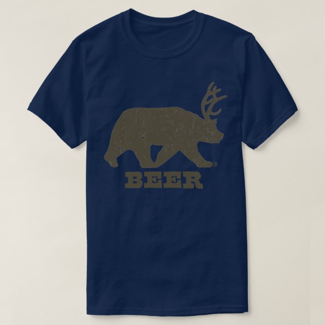 BEER BEAR T-Shirt (Design Front)