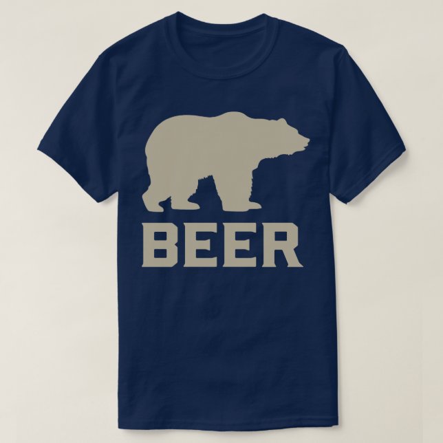 BEER Bear T-Shirt (Design Front)