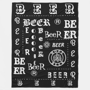 BEER BEER BEER! FLEECE BLANKET