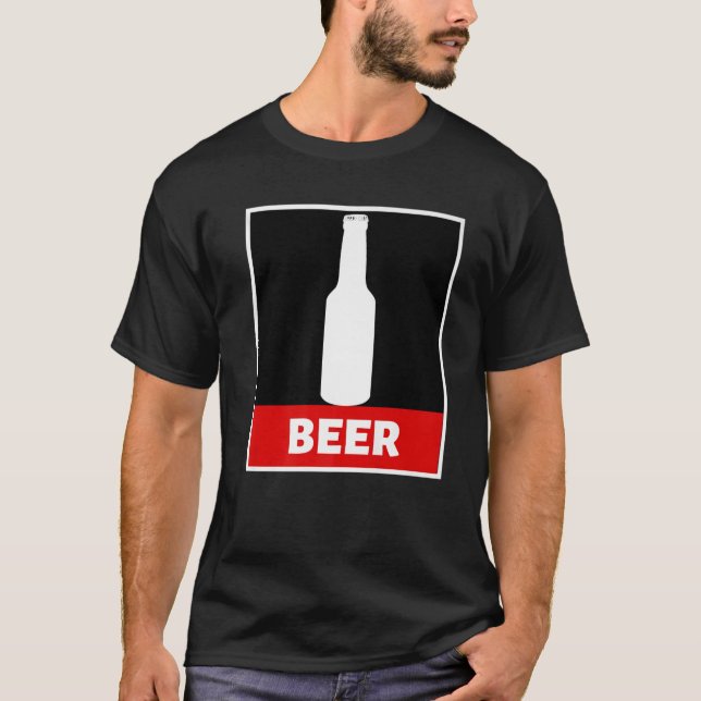 Beer Beer Lovers Pils Party Booze Alcohol T-Shirt (Front)