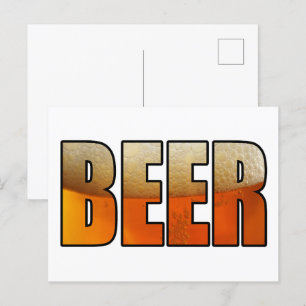 Beer, Beer lovers Postcard