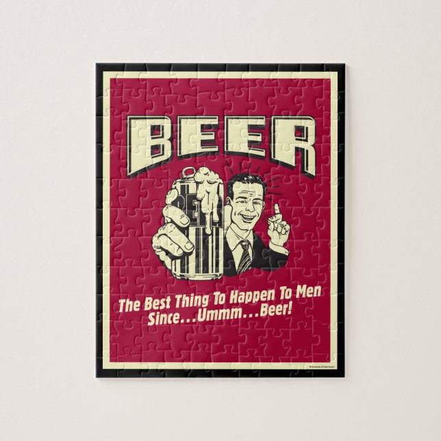 Beer: Best Thing Since Beer Jigsaw Puzzle (Vertical)