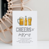 Beer Birthday Invitation | Drinks Birthday Invite