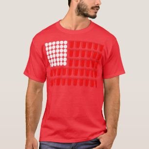 Beer Bong Table Drinking Game T-Shirt