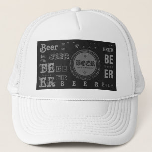 Beer Bottle Cap-Dark Grey/Lite Grey Trucker Hat