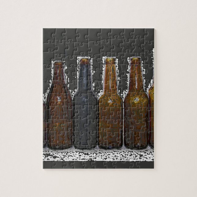 Beer Bottles Jigsaw Puzzle (Vertical)