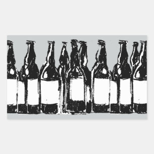 beer bottles sticker