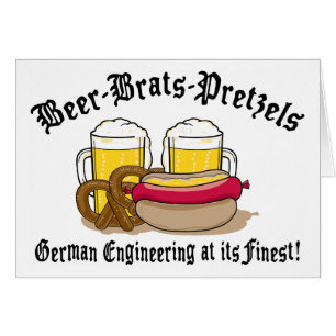 Beer Brats Pretzels German