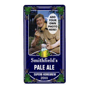 Beer Brewer Photo personnalisée Homebrebrage Boute