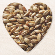 Beer brewing malted barley grains background