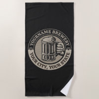 Beer Brewing Personalized NAME Brewery Big Mug 