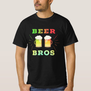 Beer Bros Funny Quote Party Shirt Beer drinker