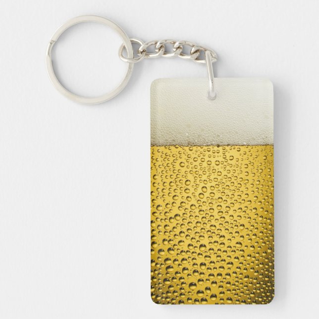Beer Bubbles 1 Keychain (Front)