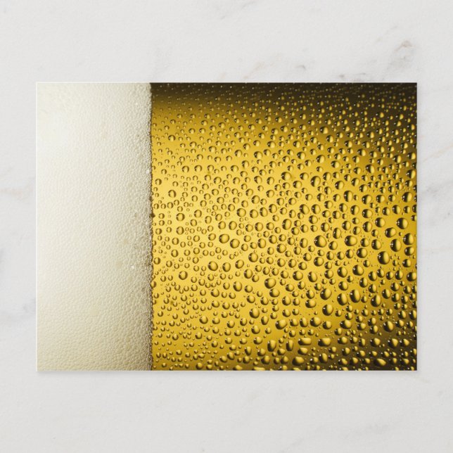 Beer Bubbles 1 Postcard (Front)