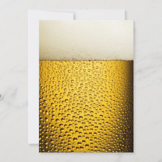 Beer Bubbles 1 Thank You Card