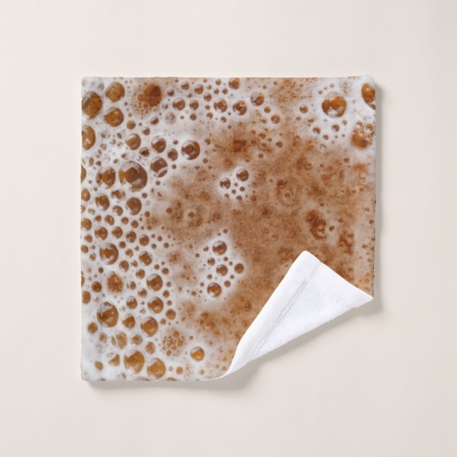 BEER BUBBLES WASH CLOTH (Wash Cloth)