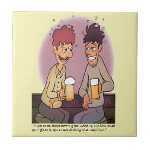 Beer Buddies Ceramic Tile