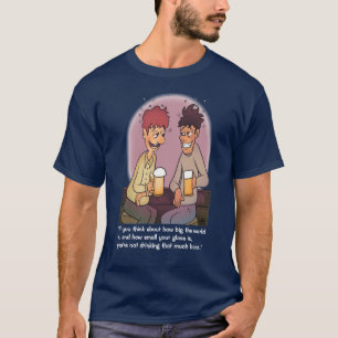 Beer Buddies Navy Men's T-Shirt