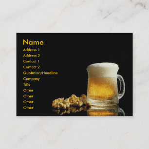 Beer Business Card