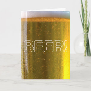 BEER! CARD