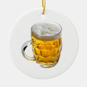 Beer Ceramic Ornament