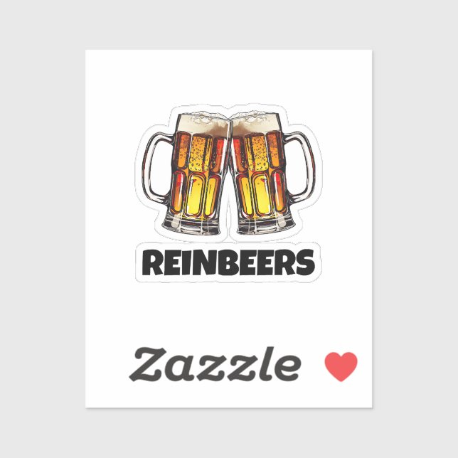Beer Christmas Reinbeers (Sheet)