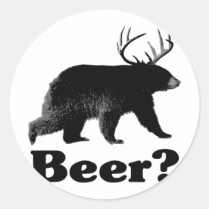 Beer? Classic Round Sticker