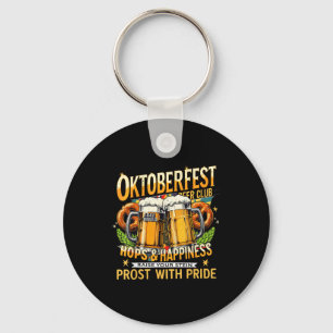 Beer Club Prost With Pride Gift Drinking Team Keychain