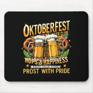 Beer Club Prost With Pride Gift Drinking Team Mouse Pad