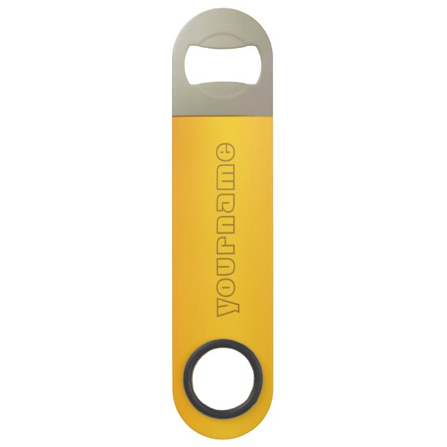 BEER custom bottle opener Bar Key (Back)
